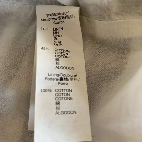 Gap Striped Blue / Off White Skirt Ladies Medium - Picture 9 of 10